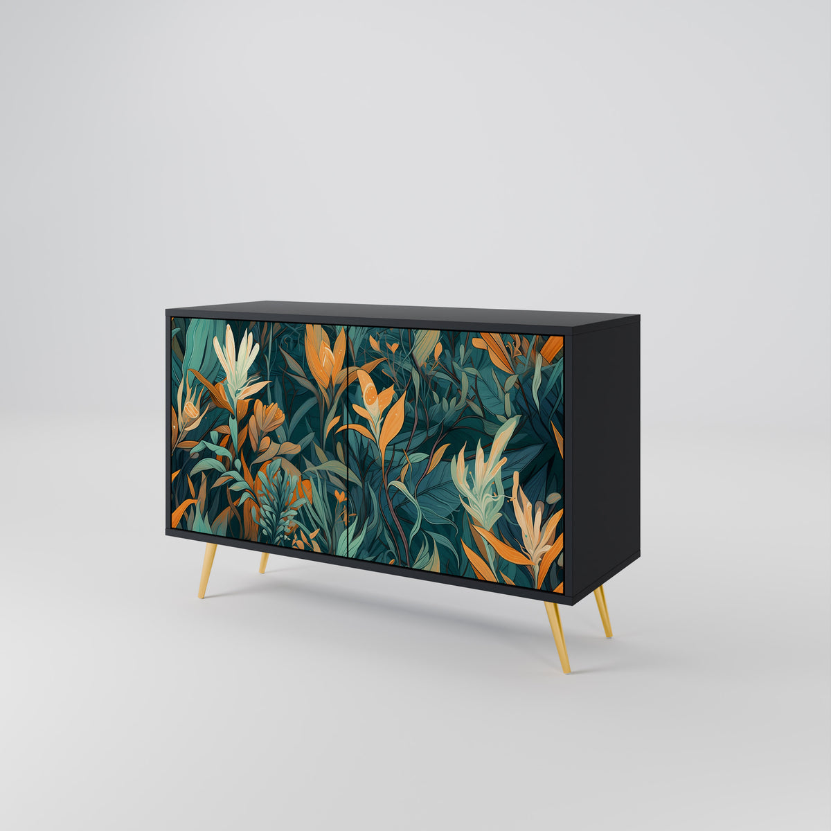 FLORAL SERENITY Aparador de 2 Portas