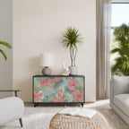 HAWAIIAN SPIRIT Aparador de 2 Portas em Acabamento Preto