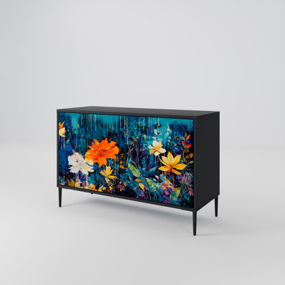 MIDNIGHT BLOSSOM 2-Door Sideboard