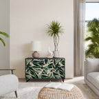 EERIE STROMANTHE 2-Door Sideboard in Black Finish