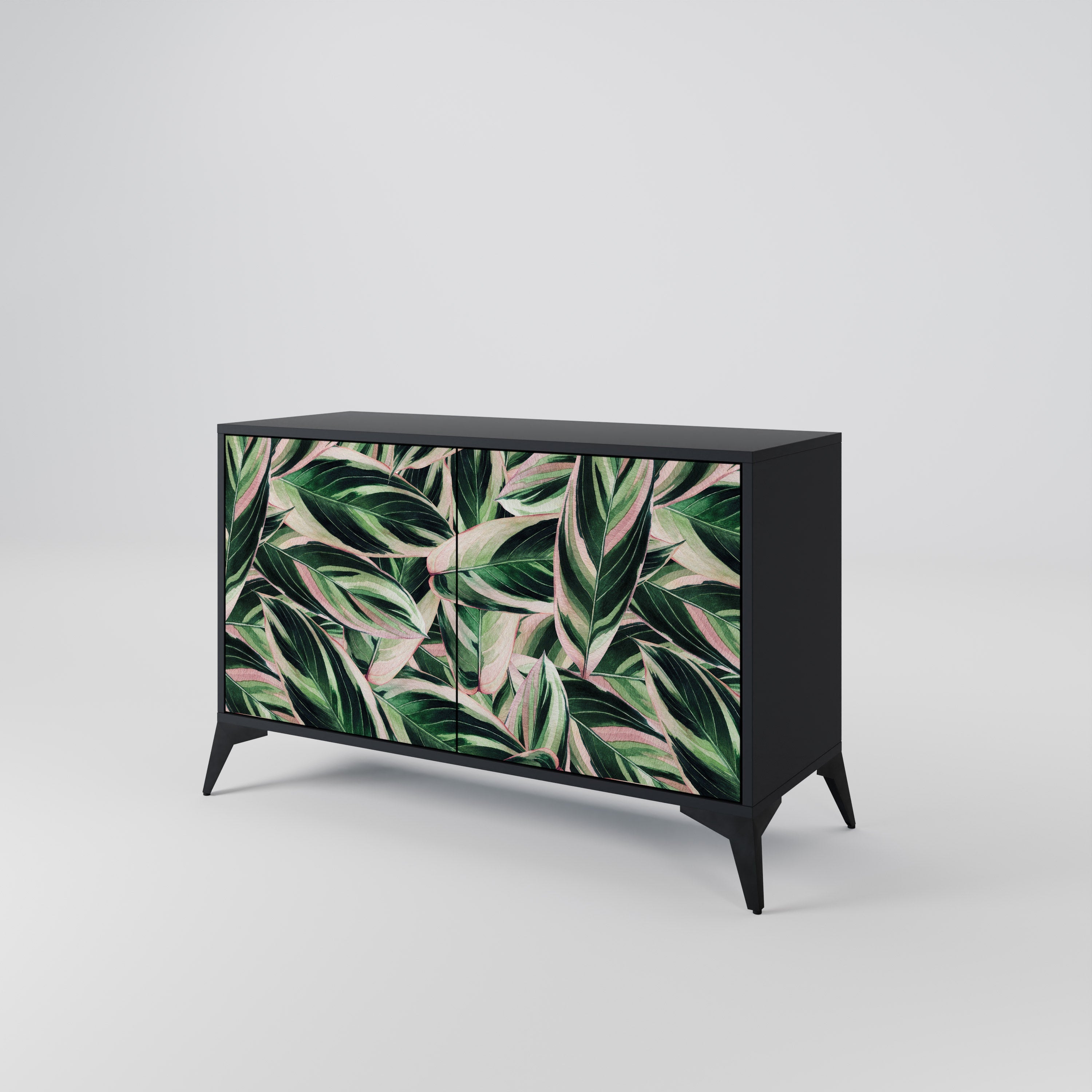 EERIE STROMANTHE 2-Door Sideboard in Black Finish