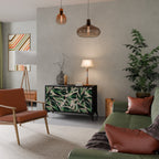 EERIE STROMANTHE 2-Door Sideboard in Black Finish