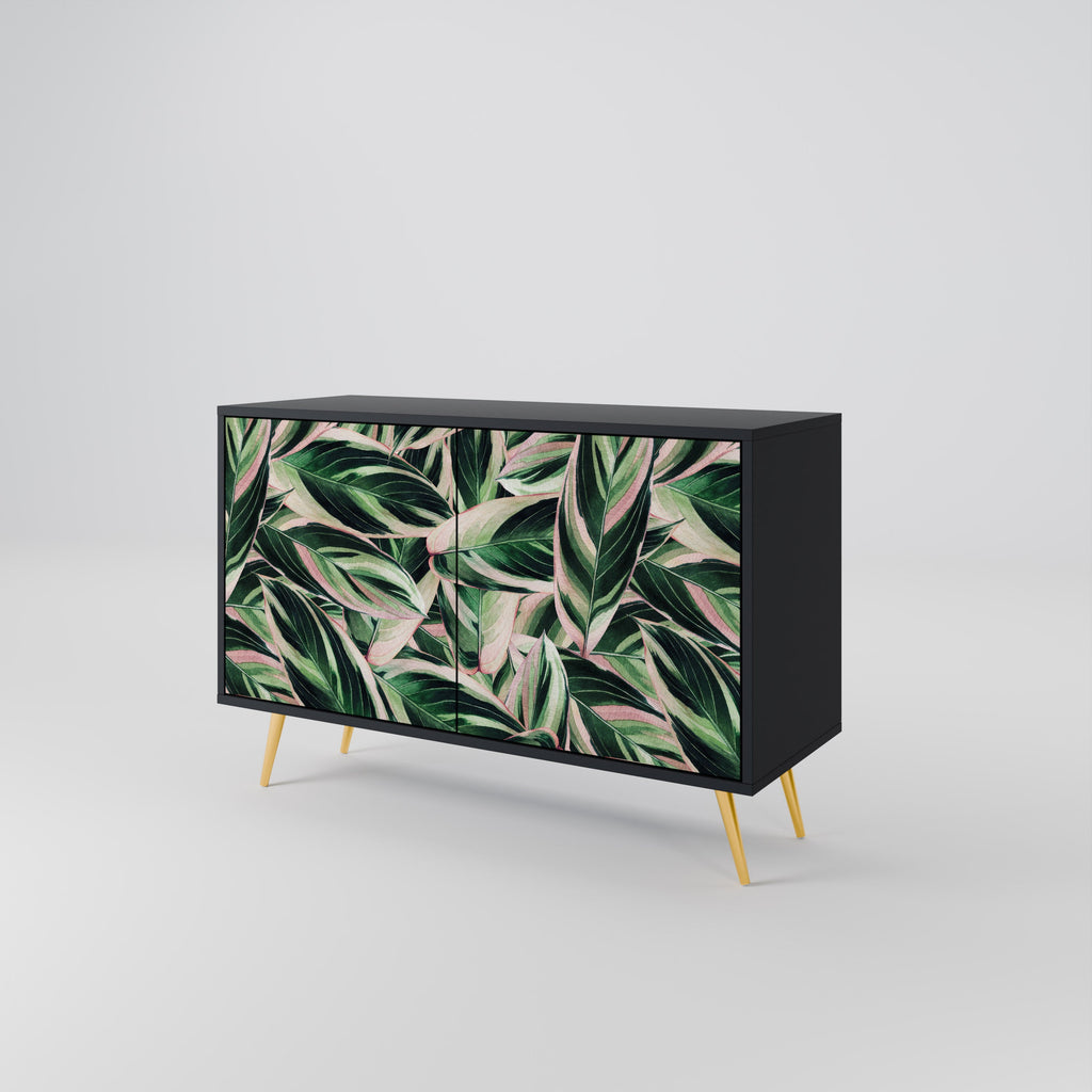 EERIE STROMANTHE 2-Door Sideboard in Black Finish