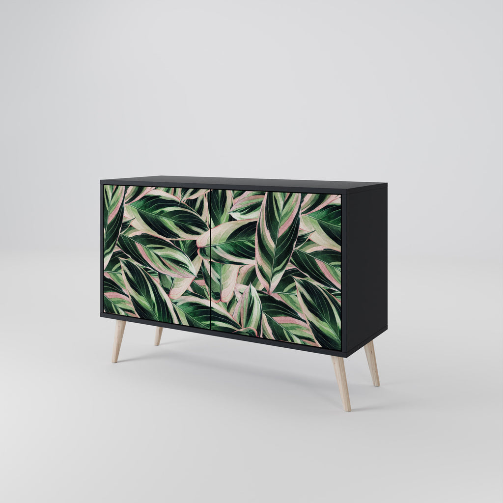 EERIE STROMANTHE 2-Door Sideboard in Black Finish