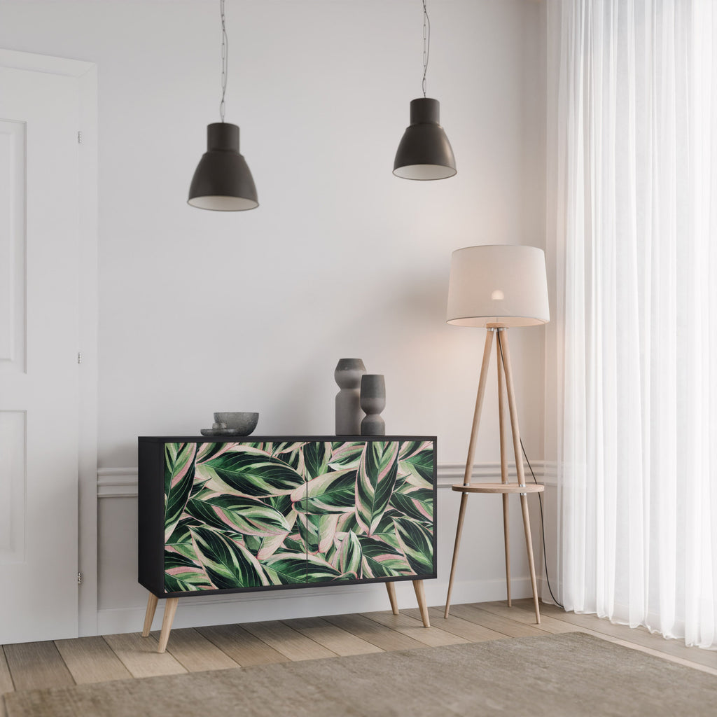 EERIE STROMANTHE 2-Door Sideboard in Black Finish