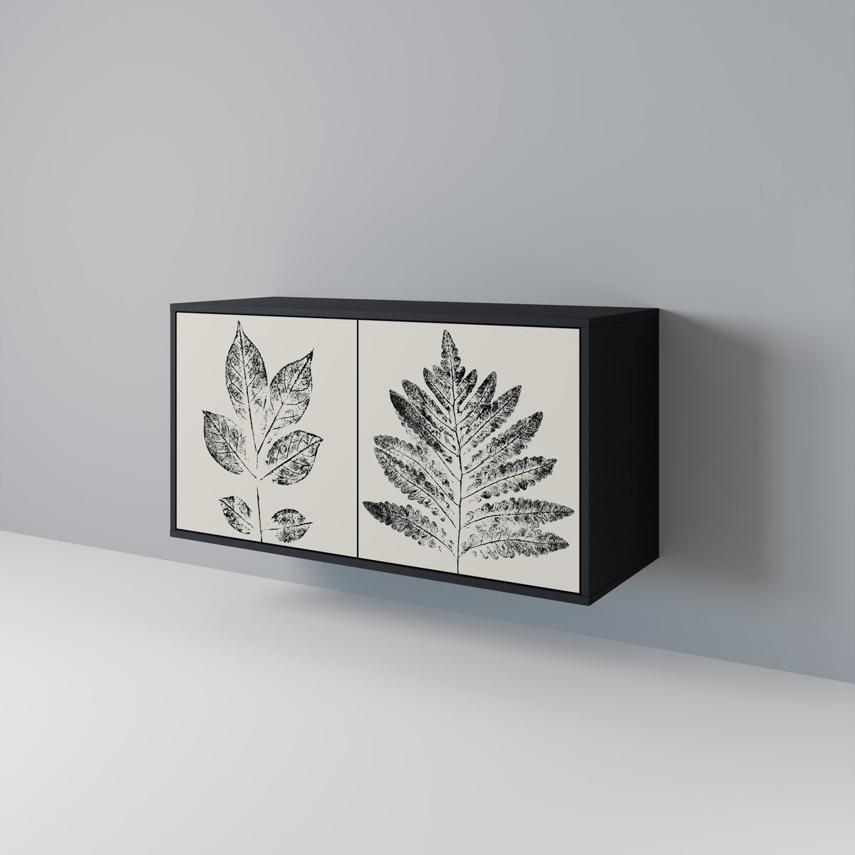 LEAFY STAMPS Aparador de 2 Portas