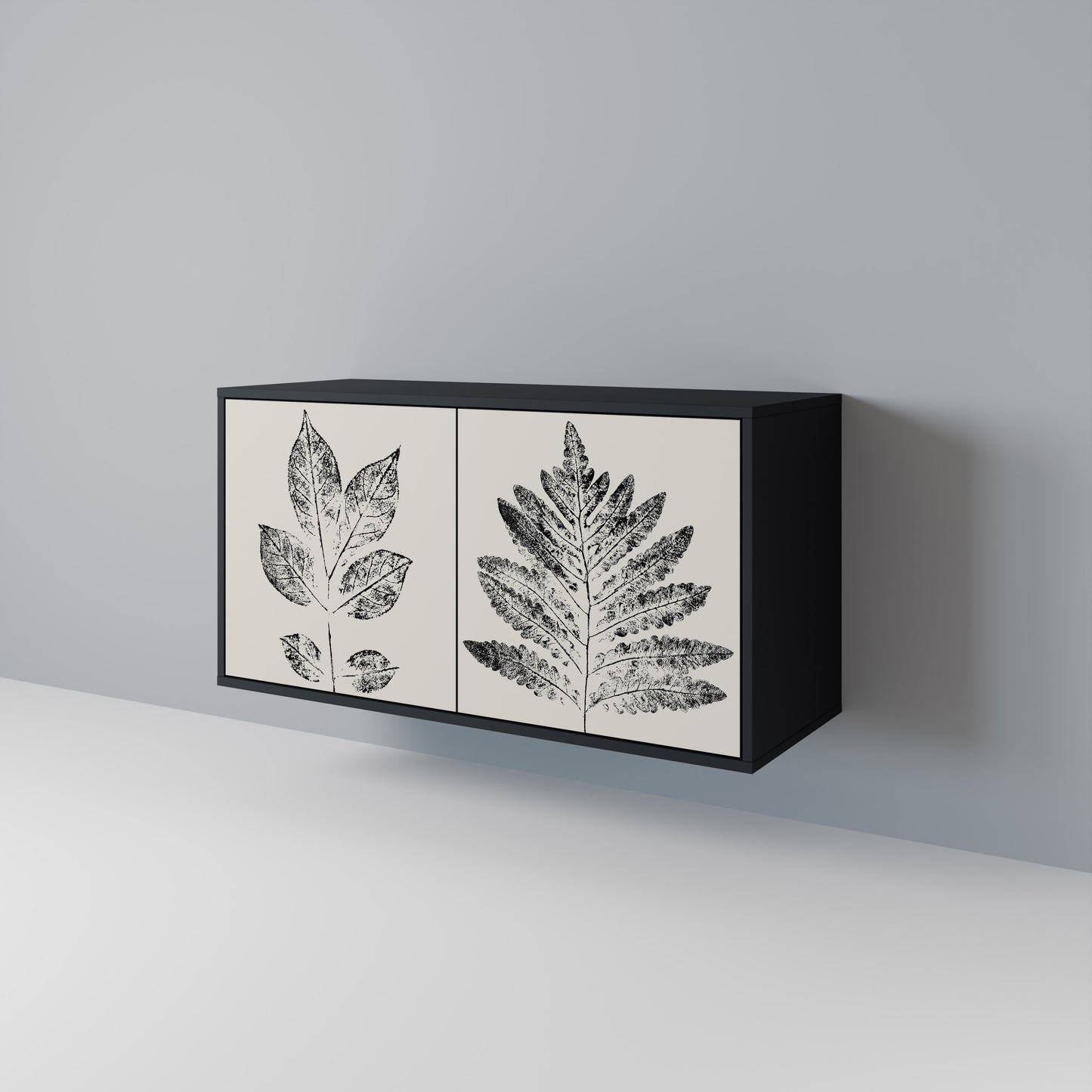 LEAFY STAMPS Aparador de 2 Portas