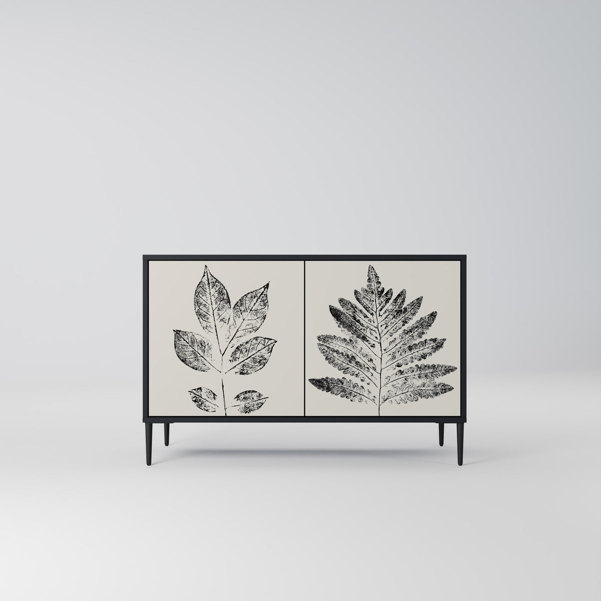 LEAFY STAMPS Aparador de 2 Portas