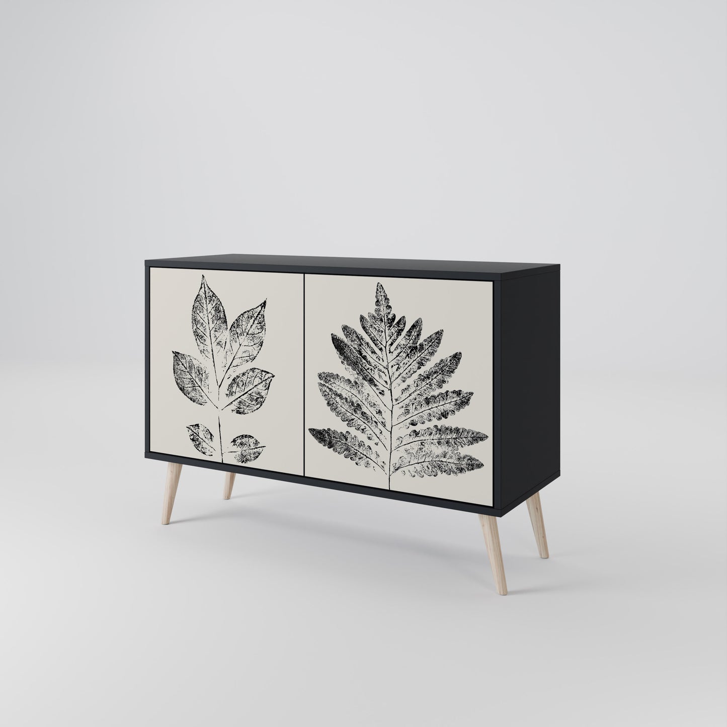 LEAFY STAMPS Aparador de 2 Portas