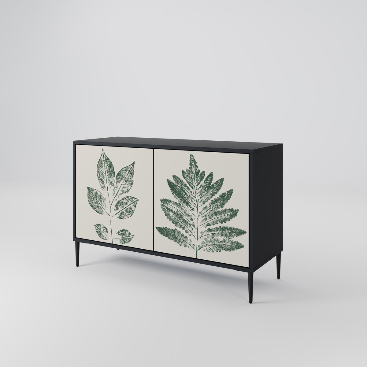 GREEN LEAFY STAMPS Aparador de 2 Portas