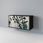 VERDURE FORMATION Aparador de 2 Portas em Acabamento Preto