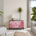 SWEET TROPICS 2-Door Sideboard in Black Finish