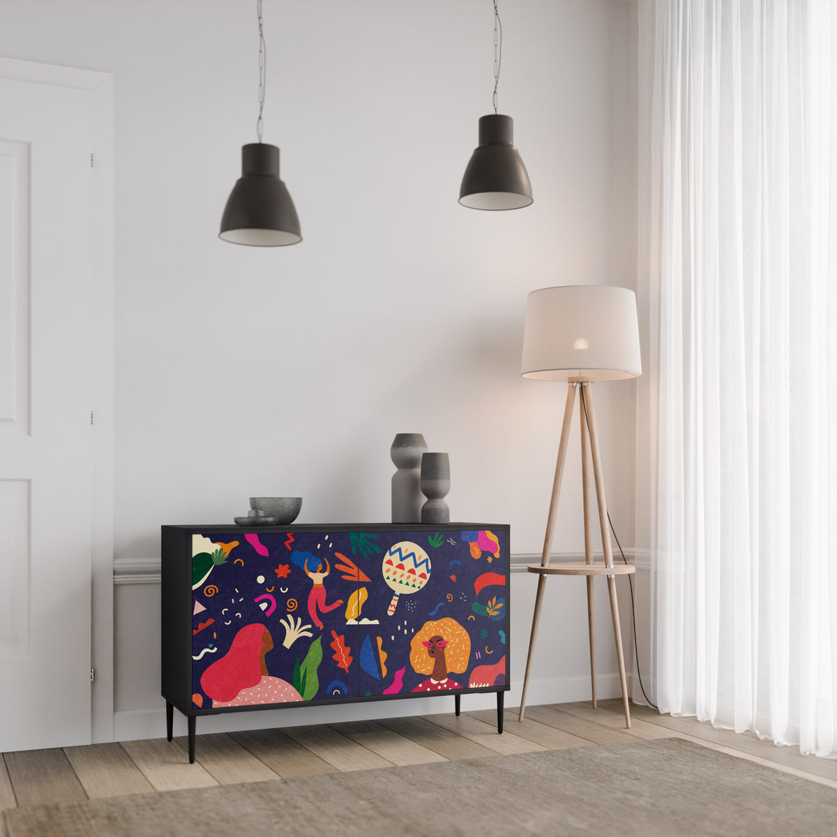 FESTIVE PLEASURES 2-Door Sideboard