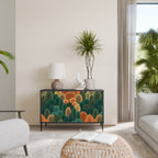 AUTUMN KALEIDOSCOPE Aparador de 2 Portas em Acabamento Preto