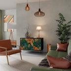 AUTUMN KALEIDOSCOPE Aparador de 2 Portas em Acabamento Preto