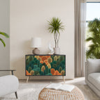 AUTUMN KALEIDOSCOPE Aparador de 2 Portas em Acabamento Preto