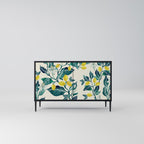 LEMON TREE Aparador de 2 Portas em Acabamento Preto