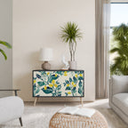 LEMON TREE Aparador de 2 Portas em Acabamento Preto