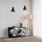 BIKE ENERGY 2-Door Sideboard in Black Finish