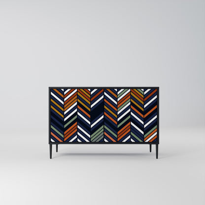 VIBRANT PATCHWORK Aparador de 2 Portas