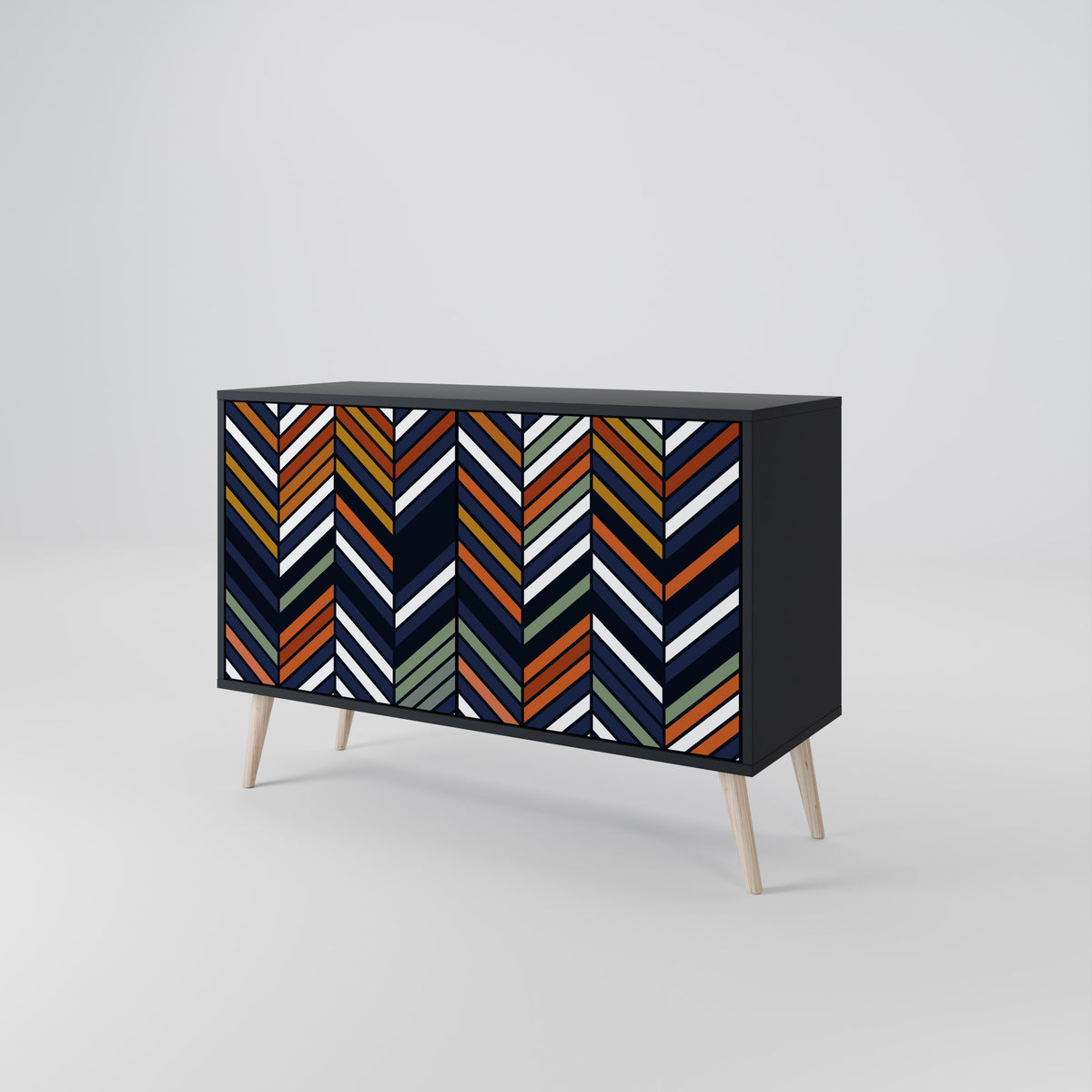 VIBRANT PATCHWORK Aparador de 2 Portas