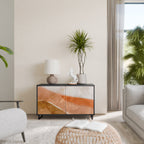 SANDHILLS SPLENDOUR 2-Door Sideboard in Black Finish