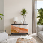 SANDHILLS SPLENDOUR 2-Door Sideboard in Black Finish