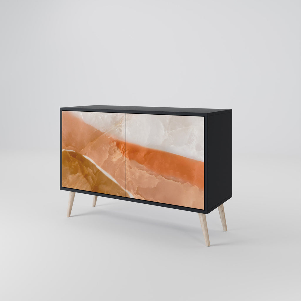 SANDHILLS SPLENDOUR 2-Door Sideboard in Black Finish