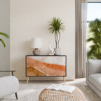 SANDHILLS SPLENDOUR 2-Door Sideboard in Black Finish