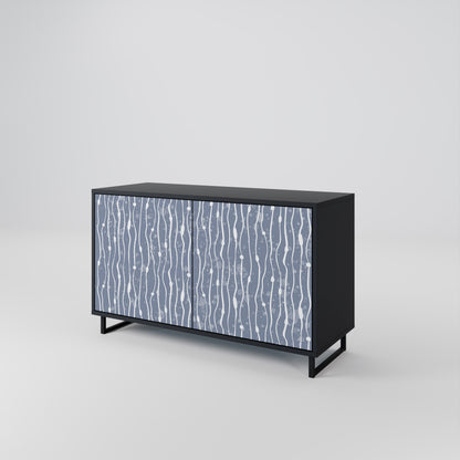 GRAPHITE RAIN Aparador de 2 Portas