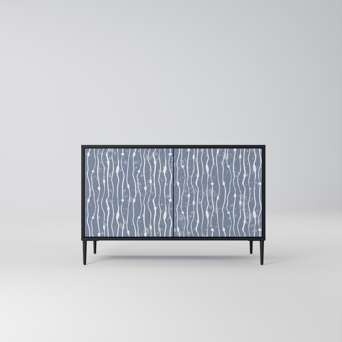 GRAPHITE RAIN Aparador de 2 Portas