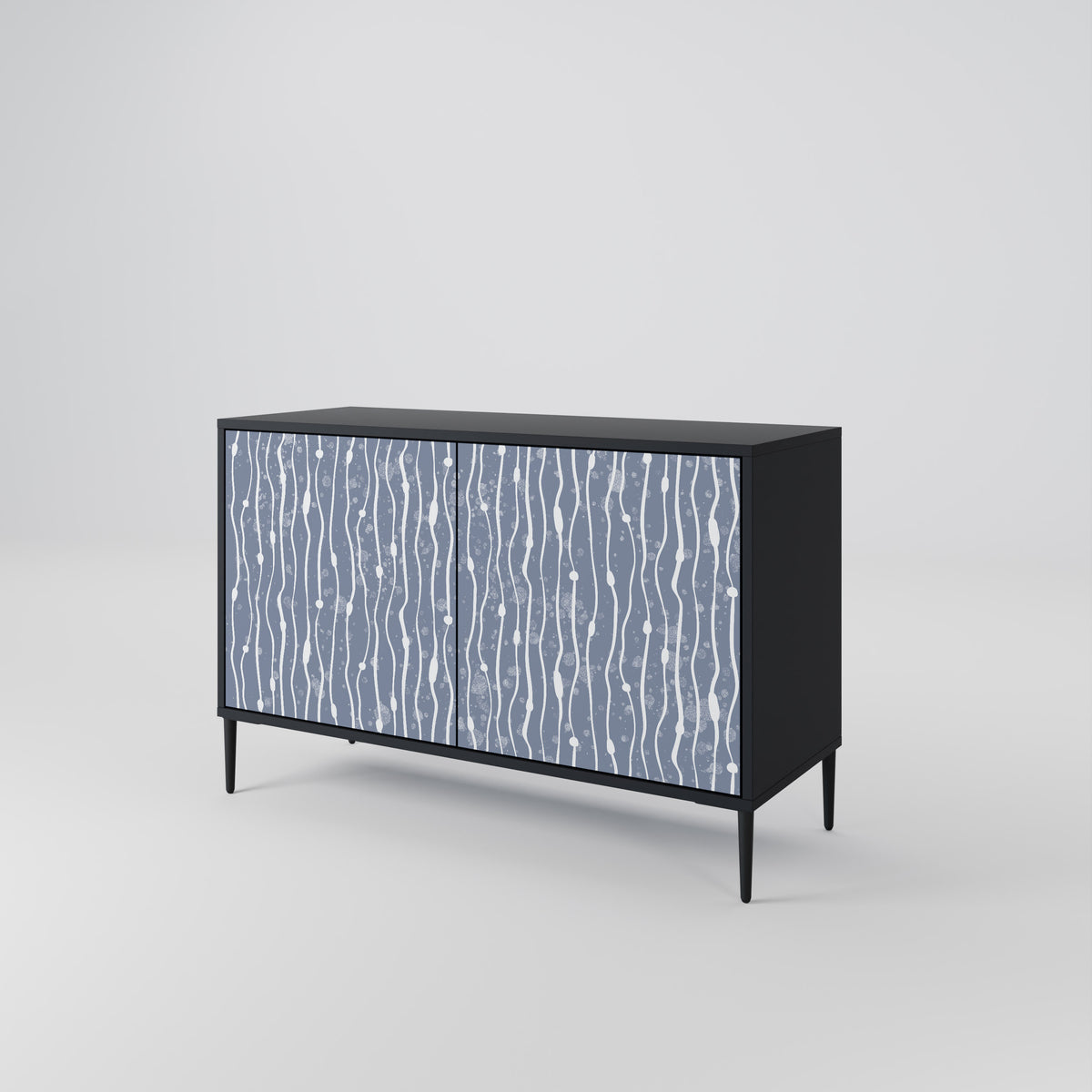 GRAPHITE RAIN Aparador de 2 Portas