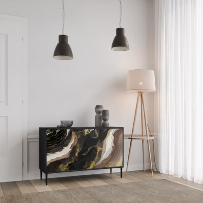 GOLD DUST Aparador de 2 Portas