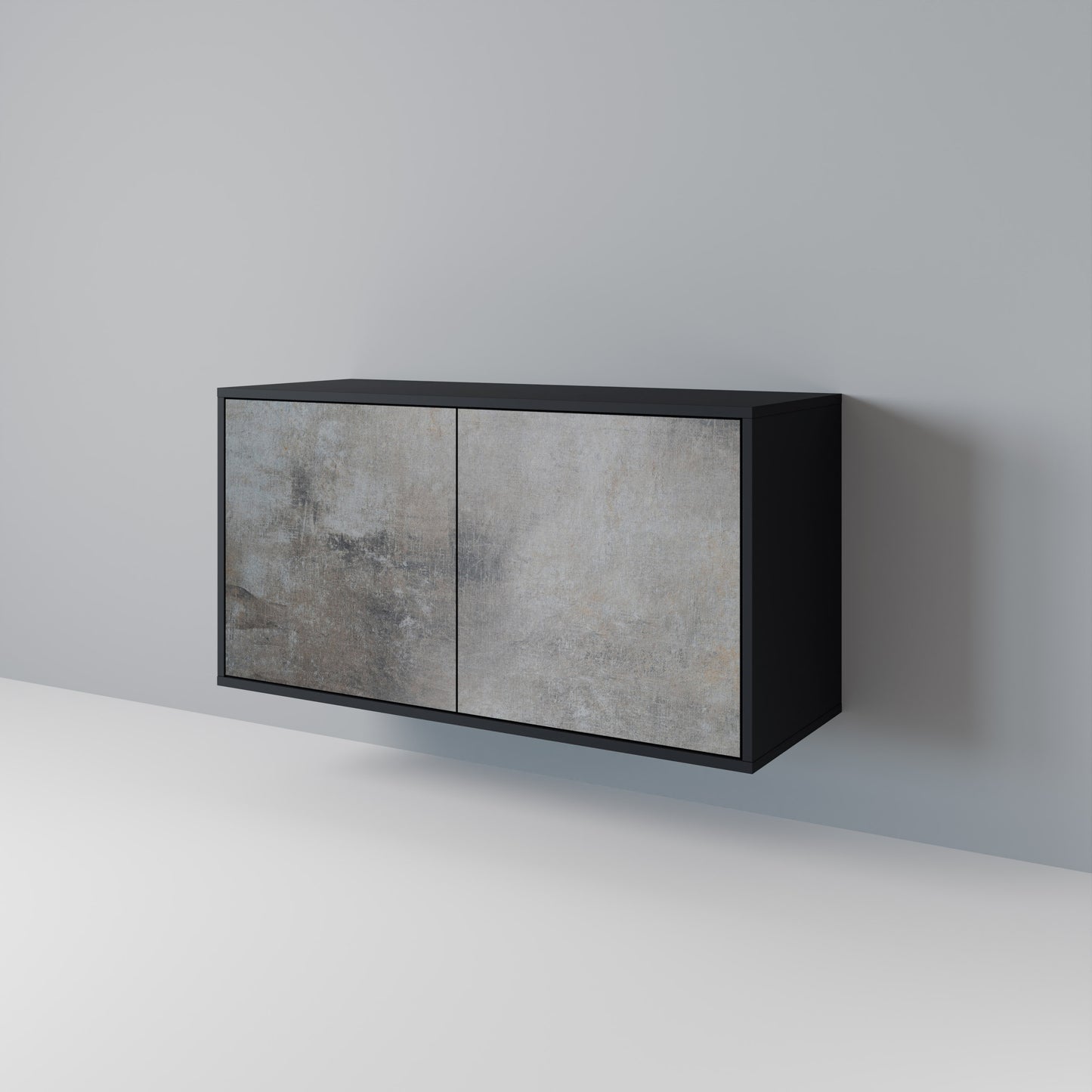 CONCRETE WALL Aparador de 2 Portas