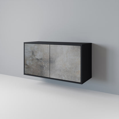 CONCRETE WALL Aparador de 2 Portas