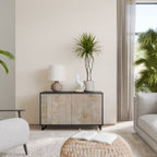 SCREEN ERROR Aparador de 2 Portas em Acabamento Preto