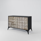 SLIGHTLY BLURRED 2-Door Sideboard in Black Finish