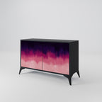 AURORA BOREALIS 2-Door Sideboard in Black Finish