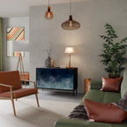 CELESTIAL FALL Aparador de 2 Portas em Acabamento Preto