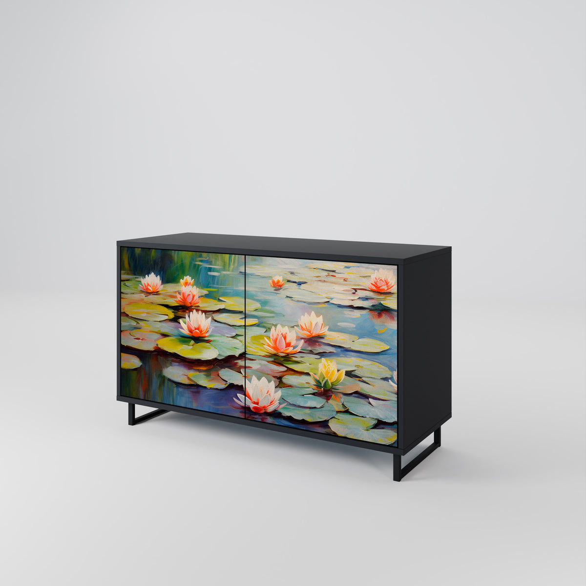BLOOMING WATERS Aparador de 2 Portas