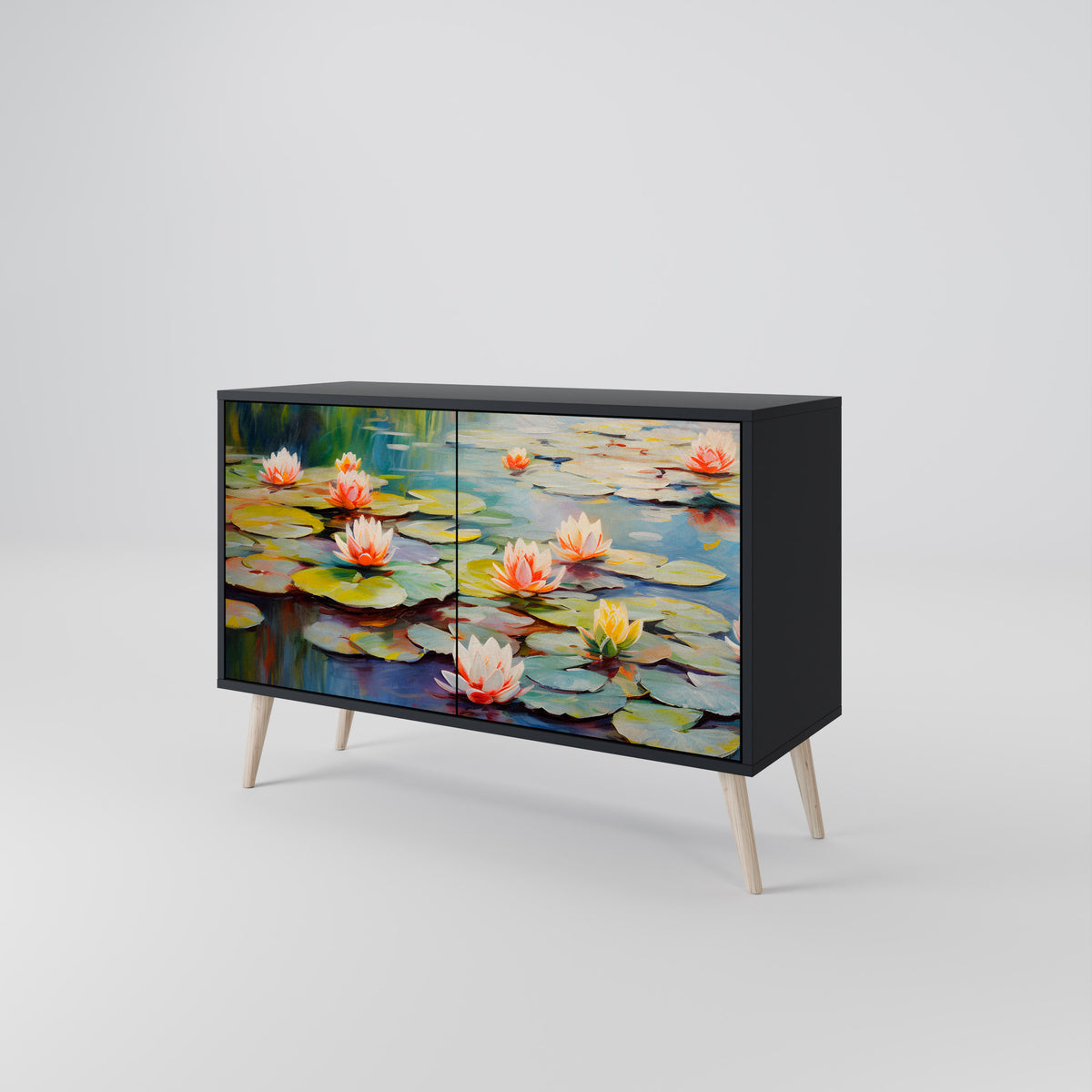 BLOOMING WATERS Aparador de 2 Portas