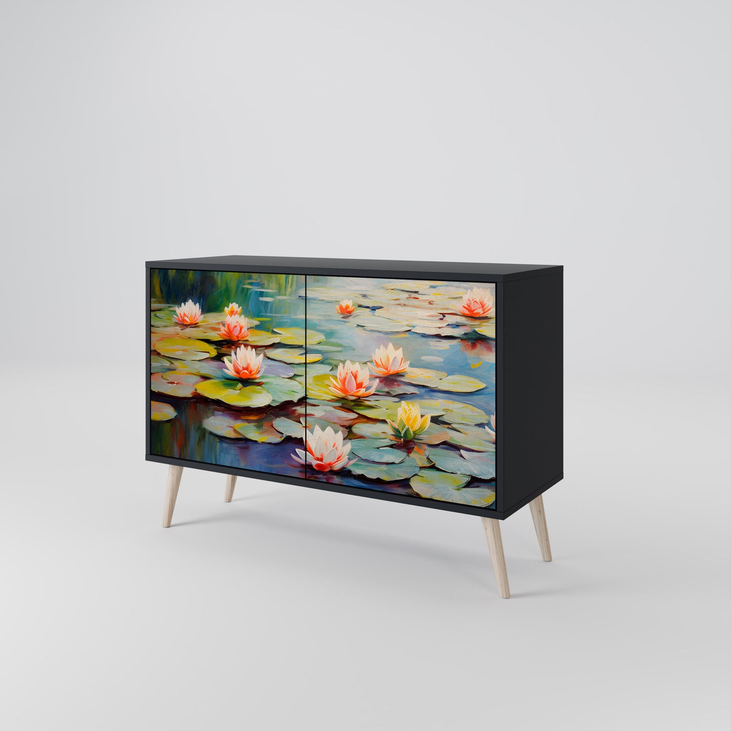 BLOOMING WATERS Aparador de 2 Portas