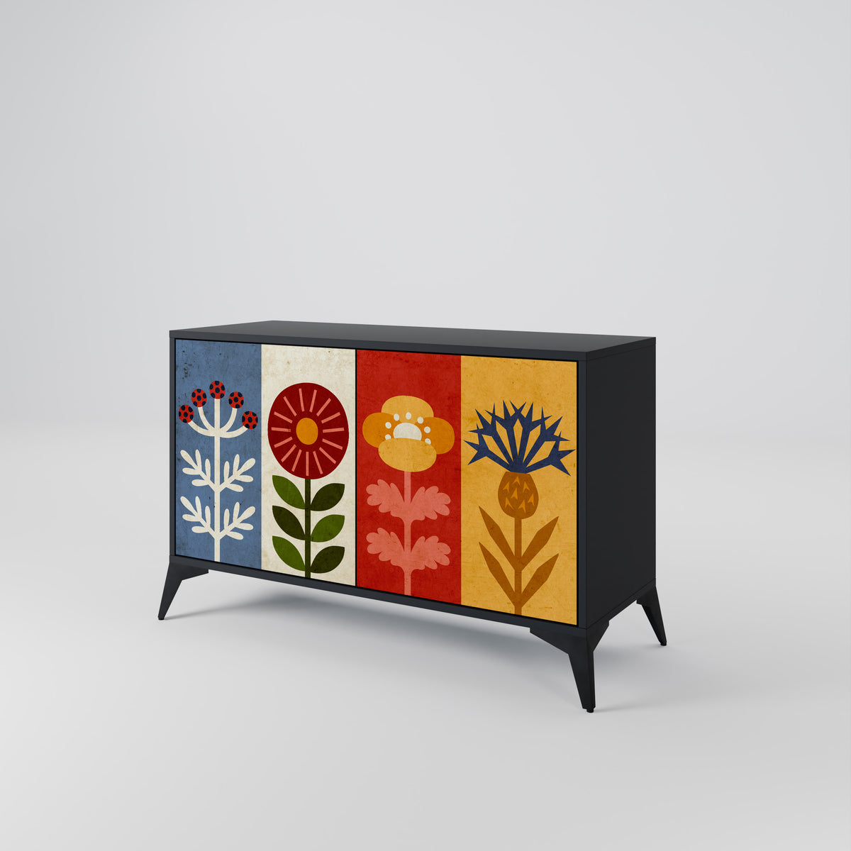 SCANDIC FLOWERET 2-Door Sideboard