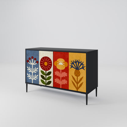 SCANDIC FLOWERET Aparador de 2 Portas