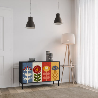 SCANDIC FLOWERET Aparador de 2 Portas
