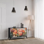 STYLISH BEAUTY 2-Door Sideboard in Black Finish