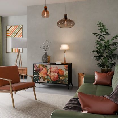 STYLISH BEAUTY Aparador de 2 Portas