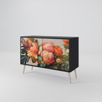 STYLISH BEAUTY 2-Door Sideboard in Black Finish