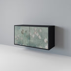 NIGHT LADY 2-Door Sideboard in Black Finish