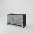NIGHT LADY 2-Door Sideboard in Black Finish